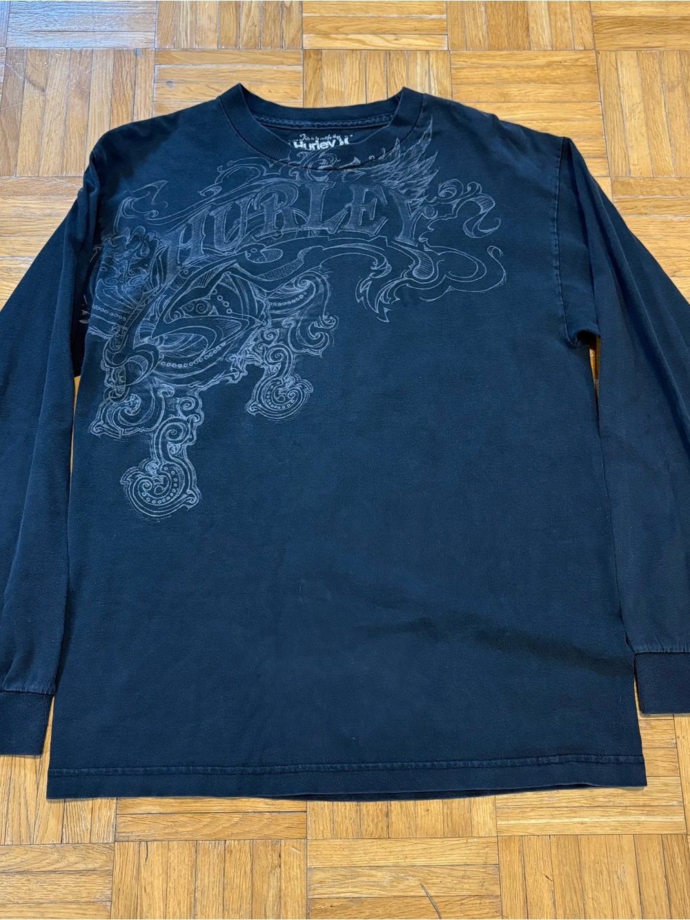 Y2K Hurley Long Sleeve Graphic Shirt